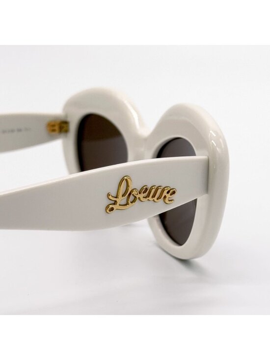 NEW LOEWE SUNGLASSES LW40153I 25E WHITE WOMEN EYEWEAR main image 10